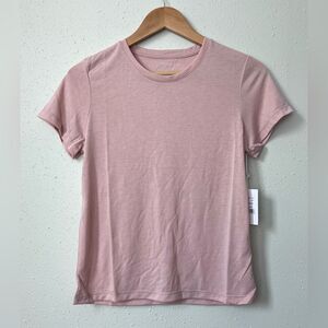 NWT Andie The Classic Tee in Blush Pink Size S